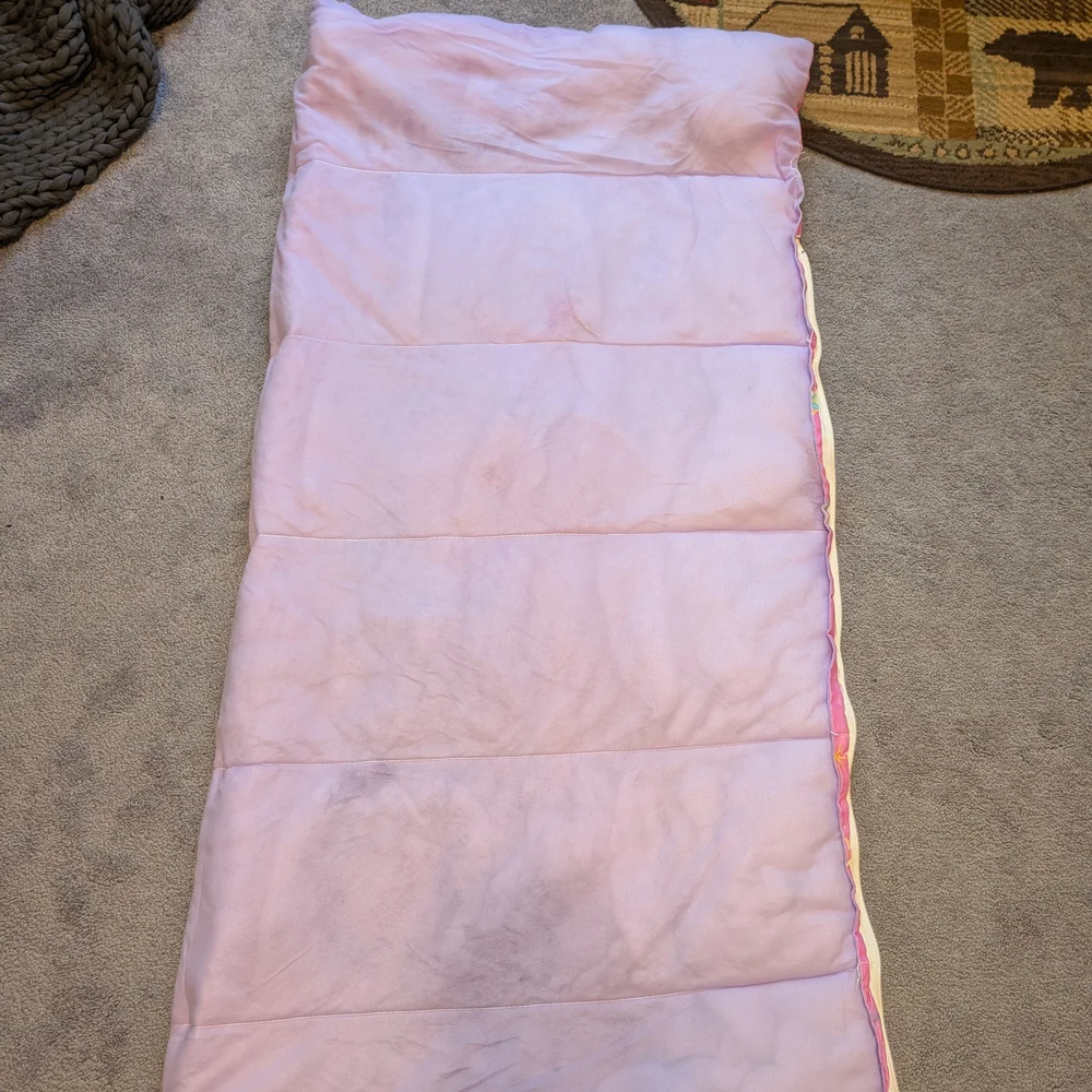 Vintage 1990s Barbie Ballerina Sleeping Bag
